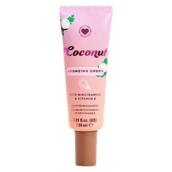 I Heart Revolution Make Up Coconut Bronzing Drops Бронзер жидкий 