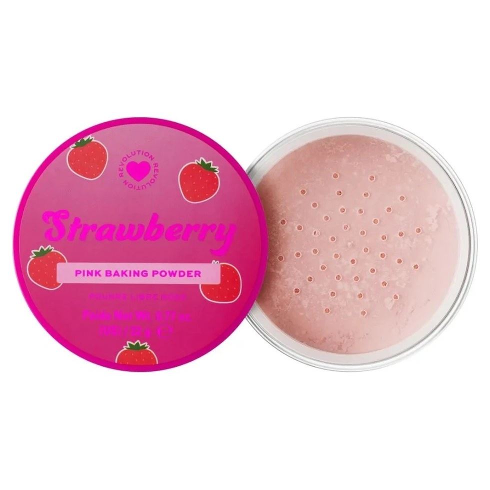 I Heart Revolution Make Up Milkshake Strawberry Pink Baking Powder Пудра рассыпчатая для лица 