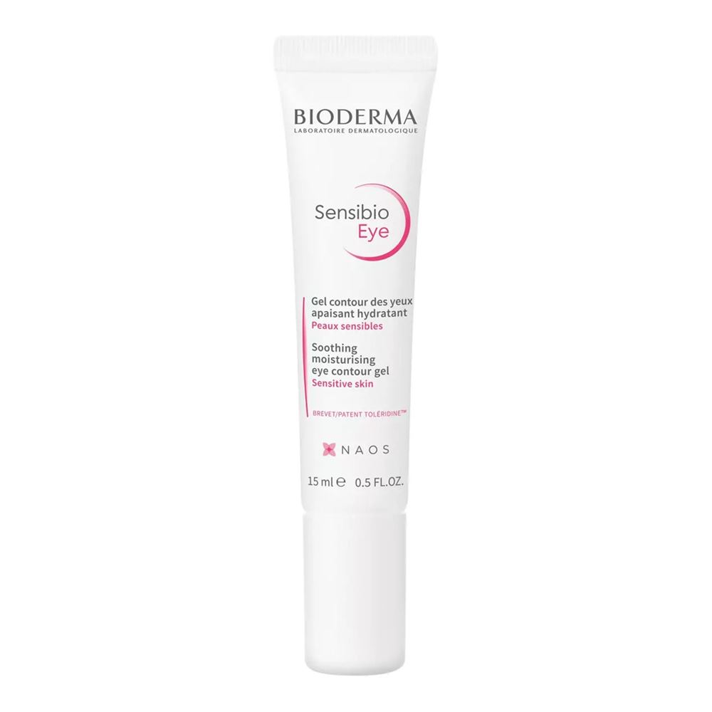 Bioderma Sensibio Увлажняющий гель для контура глаз  Сенсибио+ Увлажняющий гель для контура глаз против темных кругов, морщин и отеков