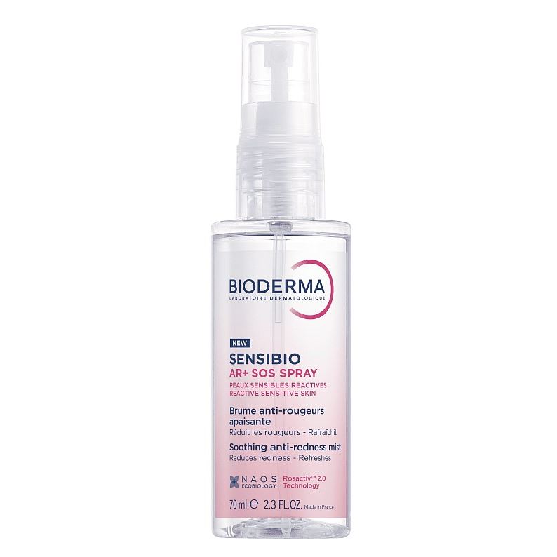 Bioderma Sensibio AR+ SOS спрей против покраснений AR+ Мгновенно успокаивающий SOS спрей против покраснений
