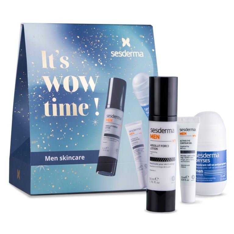 Sesderma Men Набор Men Absolut Force Lotion + Men Eye Contour Gel + DRYSES BODY Deodorant Antipersperant roll-on for men