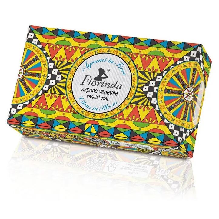 Florinda Arte Del Sole  Agrumi in Fiore  Коллекцция "Искусство Солнца"  мыло Цветущие Цитрусы 