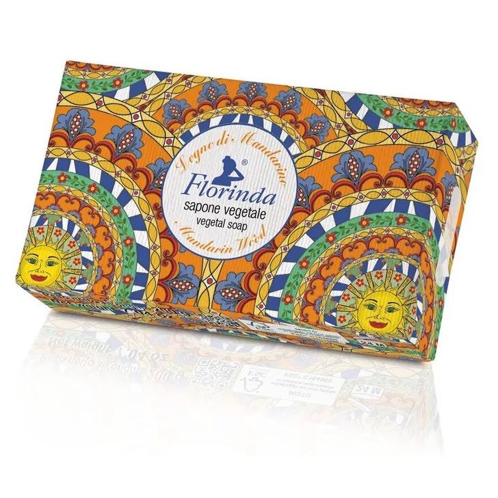 Florinda Arte Del Sole  Legno Di Mandarino Коллекция "Искусство Солнца" мыло Мандариновое Дерево 