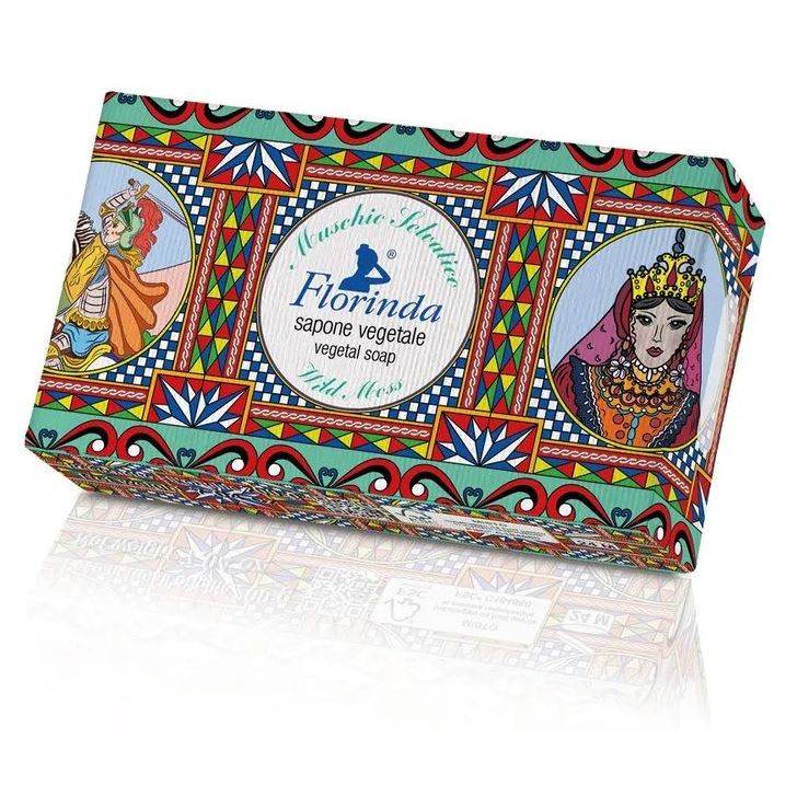 Florinda Arte Del Sole  Muschio Selvatico  Коллекция"Искусство Солнца" мыло Дикий Мох 
