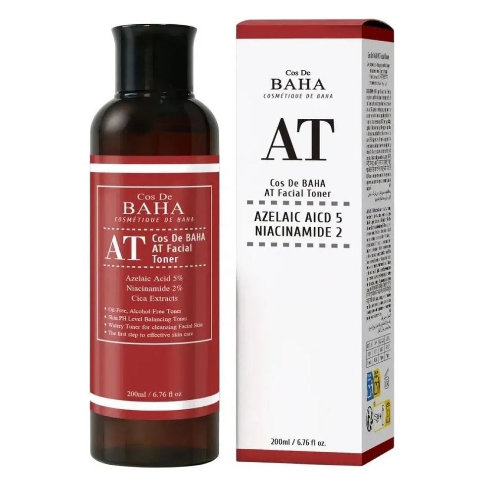 Cos De Baha Toner AT Facial Toner Azelaic Acid Тонер для лица с азелаиновой кислотой 