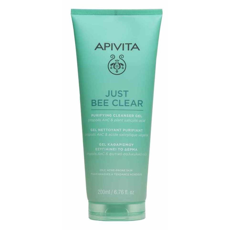 Apivita Just Bee Just Bee Clear Purifying Cleanser Gel Очищающий гель