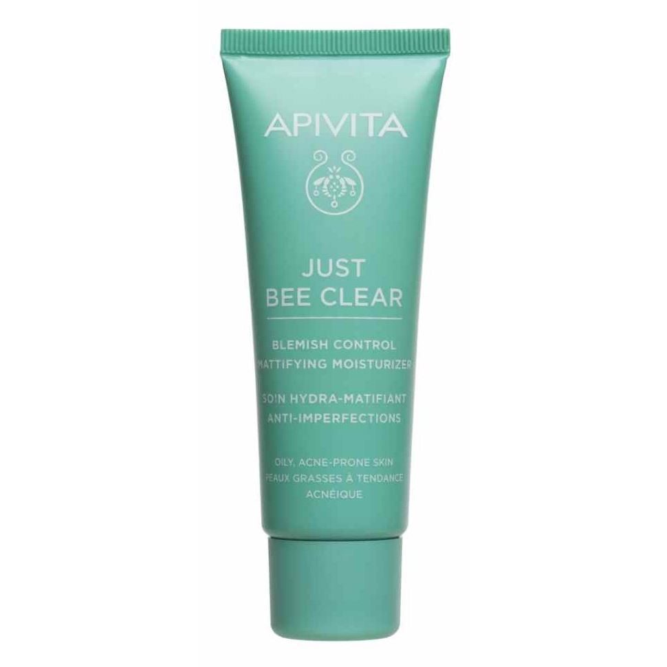 Apivita Just Bee Just Bee Clear Blemish Control Mattifying Moisturizer Уход матирующий увлажняющий против несовершенств
