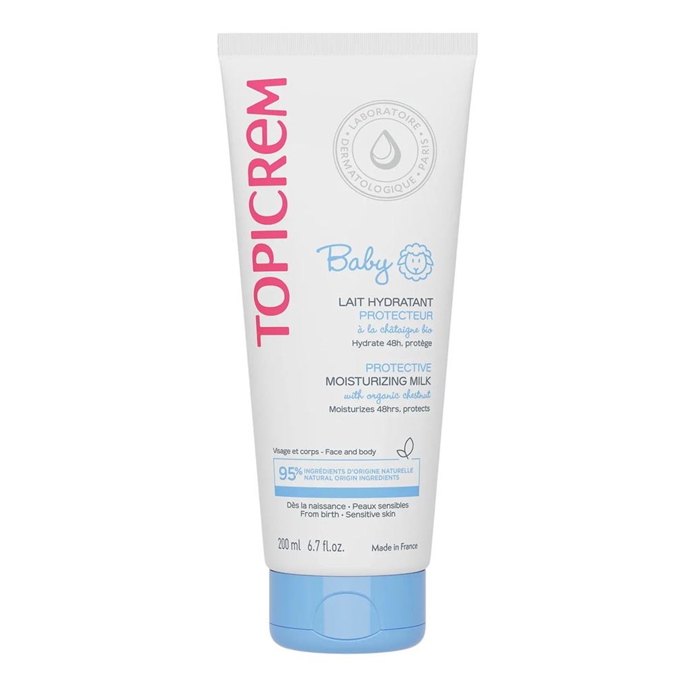 Topicrem Soins Bebe Bio Baby Protective Moisturizing Milk Защитное увлажняющее молочко для тела
