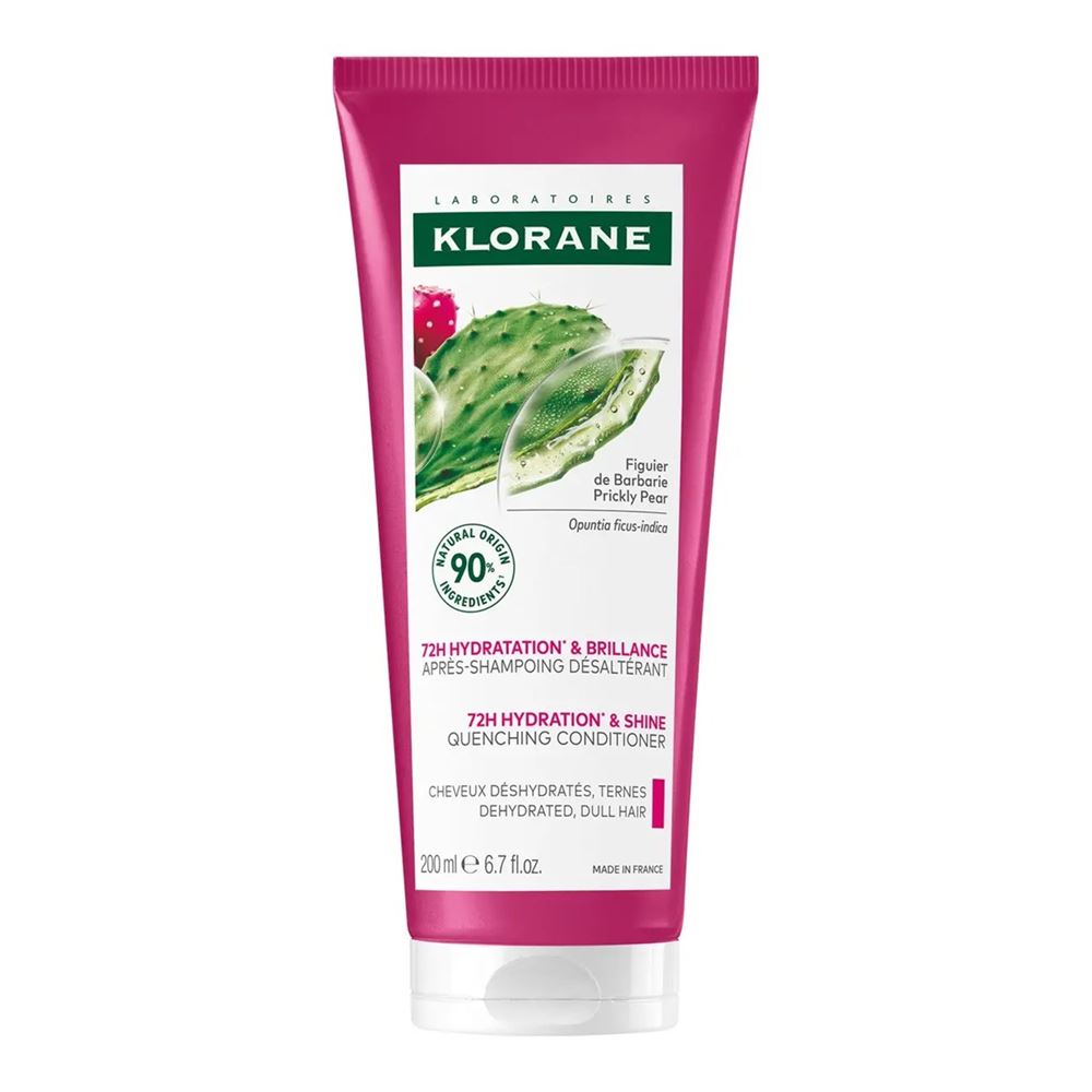 Klorane Your Hair Бальзам-Ополаскиватель Увлажняющий с Опунцией 72H Hydration & Shine Quenching Conditioner