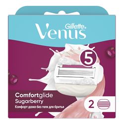 Venus Comfortglide Sugarberry - 2 Сменные Кассеты