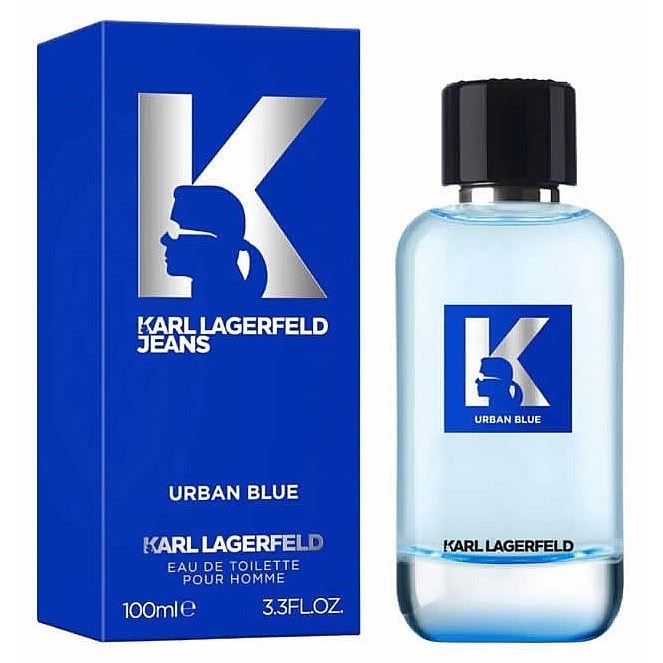 Karl Lagerfeld Fragrance Jeans Urban Blue Аромат подобен прохладному бризу