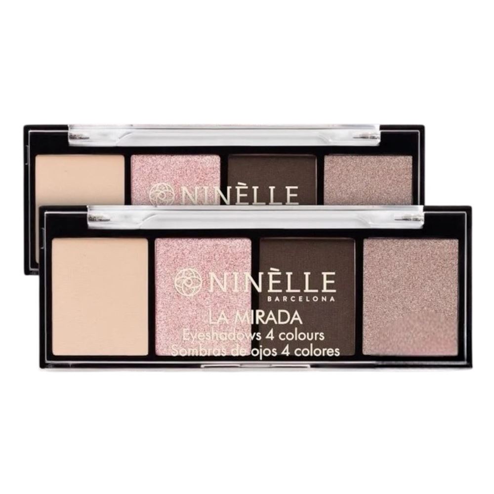 Ninelle Make Up Набор: Тени для век 4 оттенка LA MIRADA Набор: Тени для век 4 оттенка LA MIRADA, 2 шт