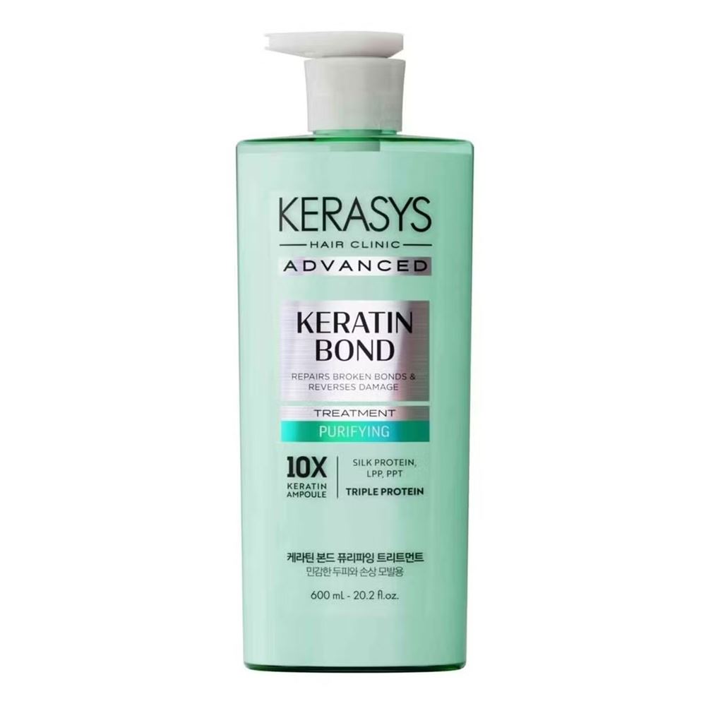 KeraSys Hair Care  Advanced Keratin Bond Treatment Purifyng Бальзам для поврежденных волос и чувствительной кожи головы Очищение