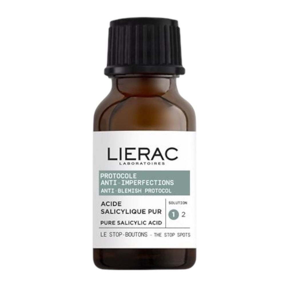 Lierac Demaquilliants Protocole Sebologie Concentré Stop Boutons Correction Imperfections Лосьон для коррекции несовершенств кожи 