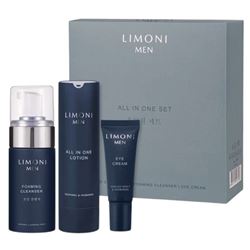 Набор Men All In One Care Set (Lotion, Foaming Cleanser, Eye Cream)