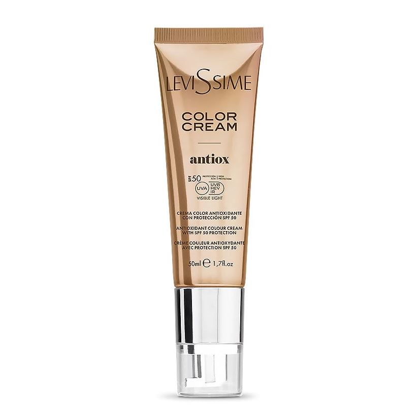 Levissime Makeup Color Cream Antiox SPF50  Тональный крем антиоксидантный SPF 50 