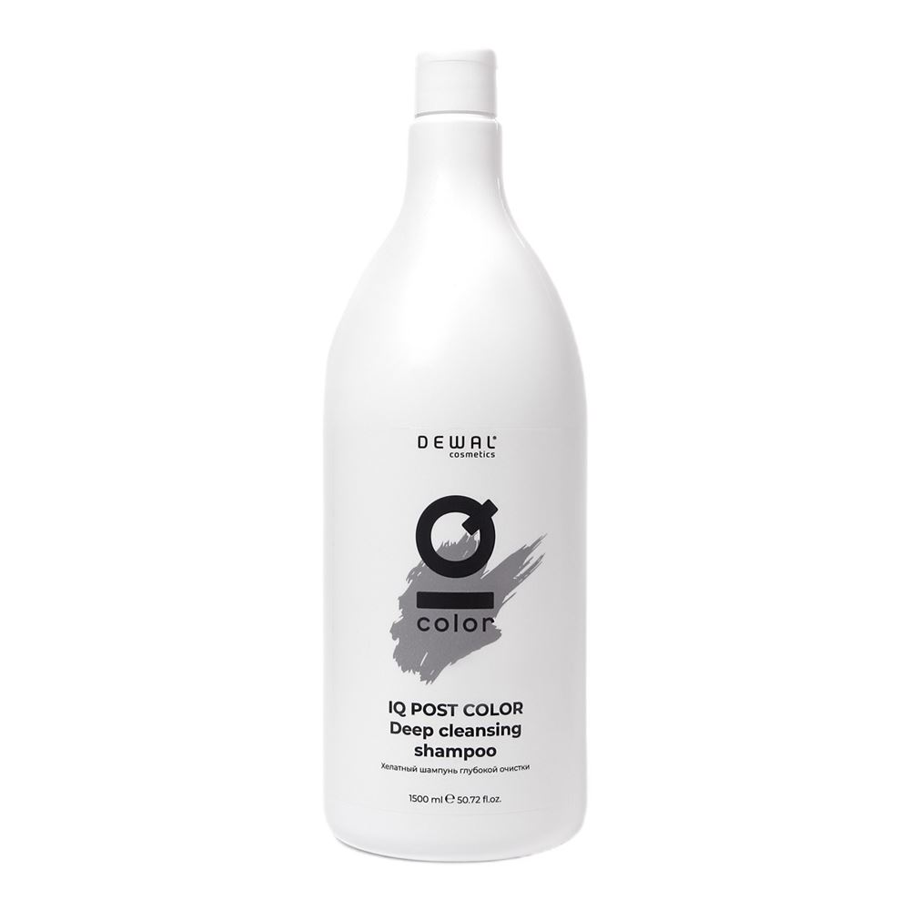 Dewal Cosmetics Coloring Hair IQ Post Color Deep Cleansing Shampoo Шампунь глубокой очистки 