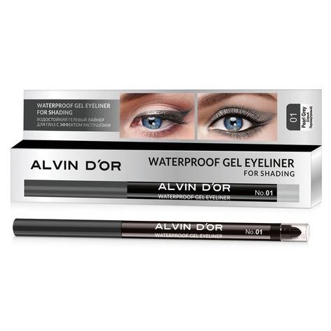 Alvin D or Make Up Eyeliner for shading  Лайнер для глаз гелевый водостойкий
