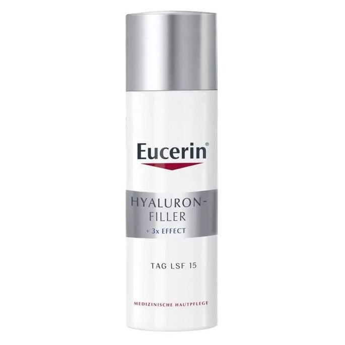 Eucerin Hyaluron-Filler Hyaluron-Filler Антивозрастной крем SPF 15 Антивозрастной крем для ухода за нормальной и комбинированной кожей SPF 15