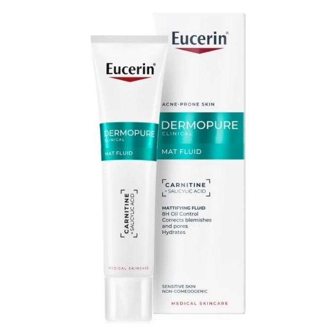 Eucerin Dermopure  DermoPURE Увлажняющий матирующий флюид для проблемной кожи Увлажняющий матирующий флюид для проблемной кожи