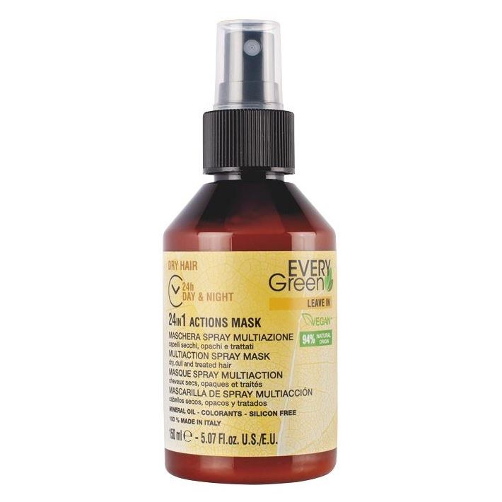 Dikson EveryGreen Vegan Dry Hair 24in1 Multiaction Spray Мультиактивная маска спрей для сухих волос 24 в 1