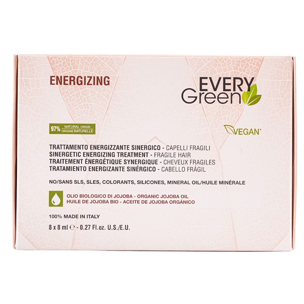 Dikson EveryGreen Vegan Sinergetic Energizing Treatment Fragile Hair Лосьон против выпадения волос