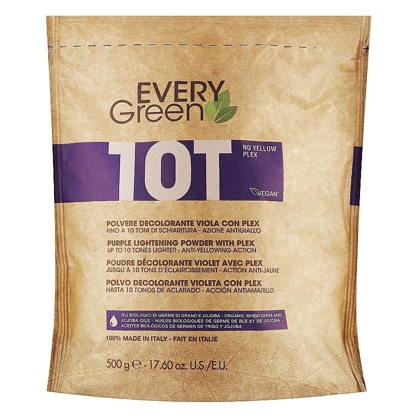 Dikson EveryGreen Vegan Deco 10T No Yellow Plex Zip Осветляющий крем-порошок для волос