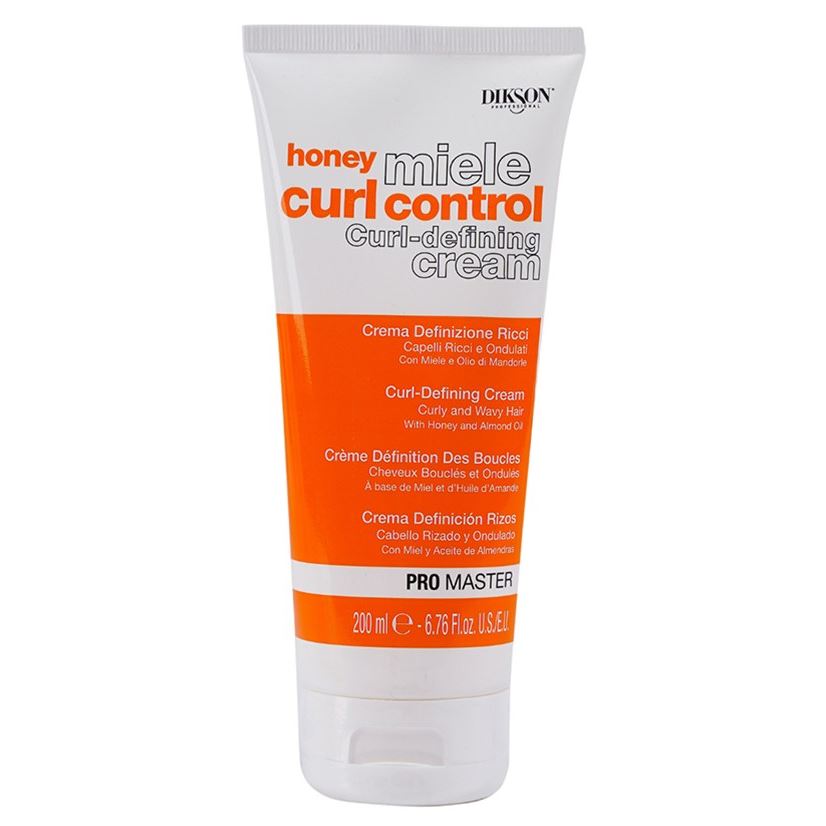 Dikson (color) Color Extra Promaster Honey Miele Curl Control Cream Крем для вьющихся и волнистых волос с медом и маслом миндаля 