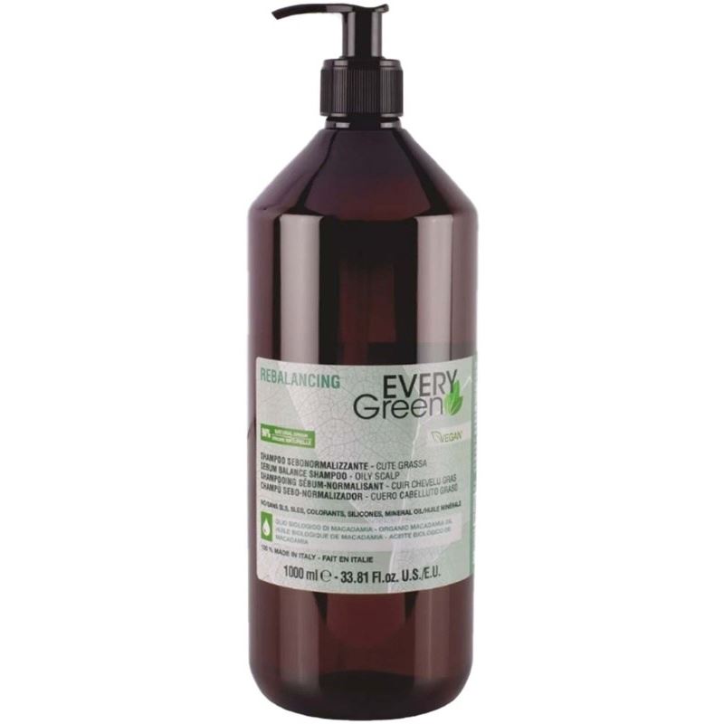 Dikson EveryGreen Vegan Sebum Balance Shampoo Oily Scalp Шампунь балансирующий и себорегулирующий 