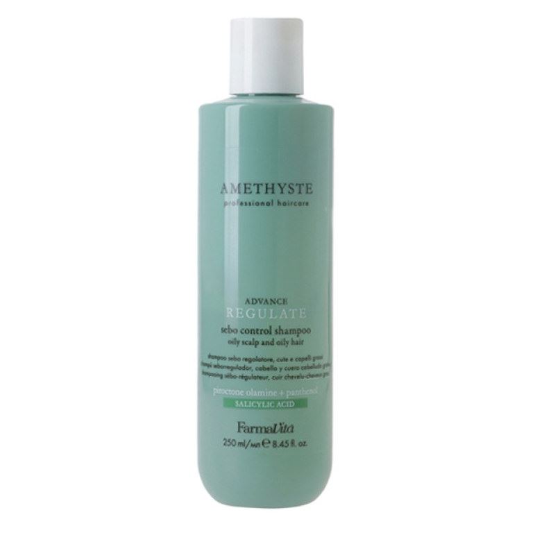 Farmavita Amethyste Professional Amethyste Prof Advance Regulate Sebo Control Shampoo Шампунь для жирных волос и кожи головы