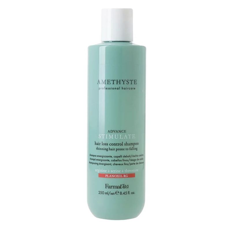 Farmavita Amethyste Professional Amethyste Prof Advance Stimulate Hair Loss Control Shampoo Энергетический шампунь для укрепления волос, склонных к выпадению