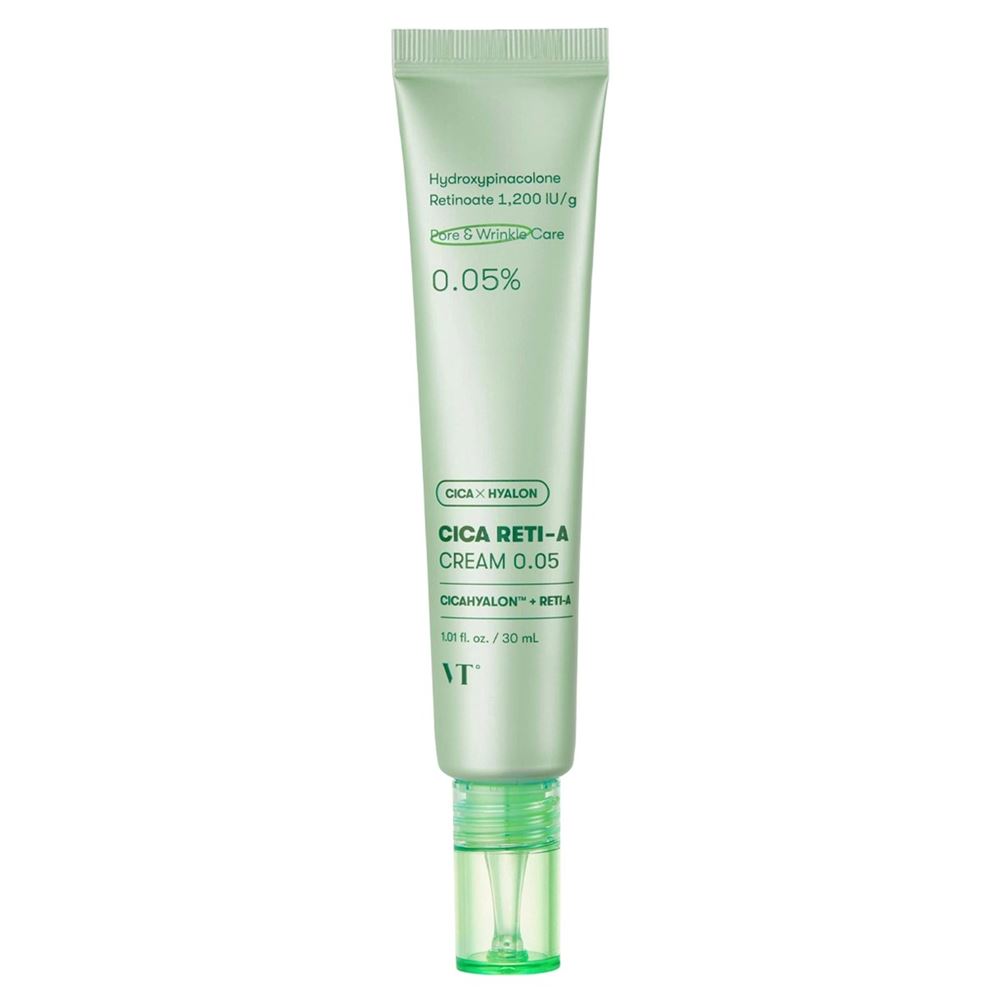 VT Cosmetics Cica Reti-A  Cica Reti-A Cream 0.05 Крем точечный восстанавливающий с ретинолом и центеллой 