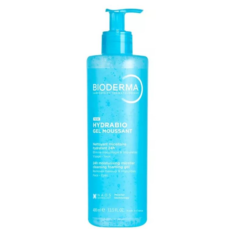 Bioderma Hydrabio Hydrabio Очищающий увлажняющий гель Hydrabio 24h Moisturising Micellar Cleansing Foaming Gel