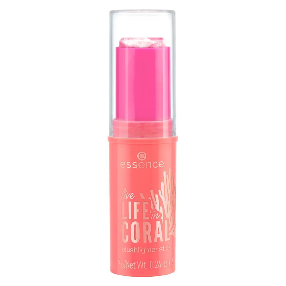 Essence Make Up Live Life in Coral Blushlighter Stick Румяна-хайлайтер в стике 