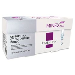 Minexaga сыворотка от выпадения волос 