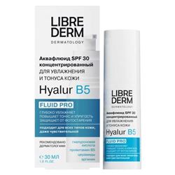Hyalur B5 SPF 30 Аквафлюид концентрат для увлажнения и тонуса кожи