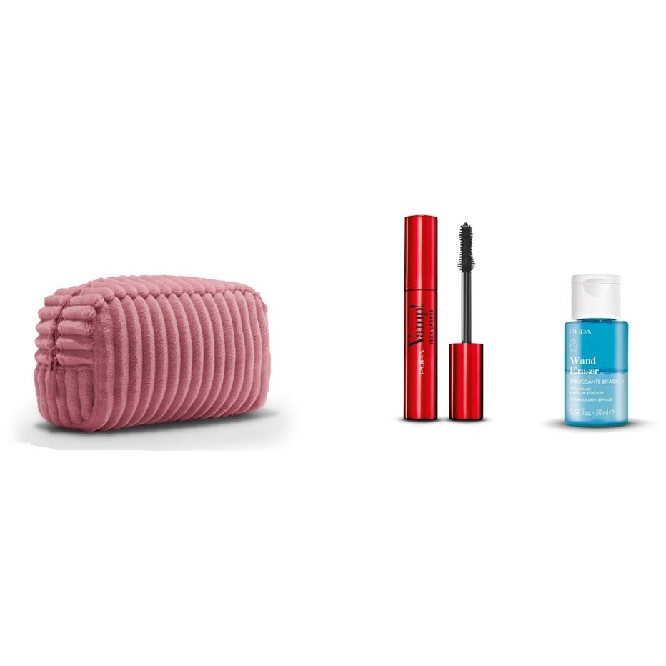 Pupa Gift Sets Vamp! Sexi Lashes & Wand Eraser & Косметичка special size Набор: тушь, средство для снятия макияжа, косметичка мини 