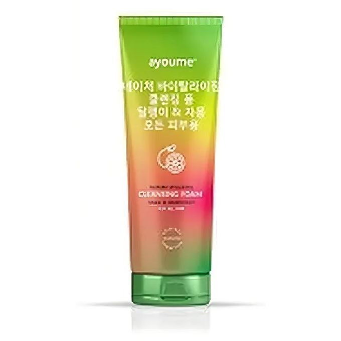 Ayoume Face Care Nature Vitalizing Cleansing Foam Snail & Grapefruit Пенка для лица восстанавливающая с муцином улитки и экстрактом грейпфрута 