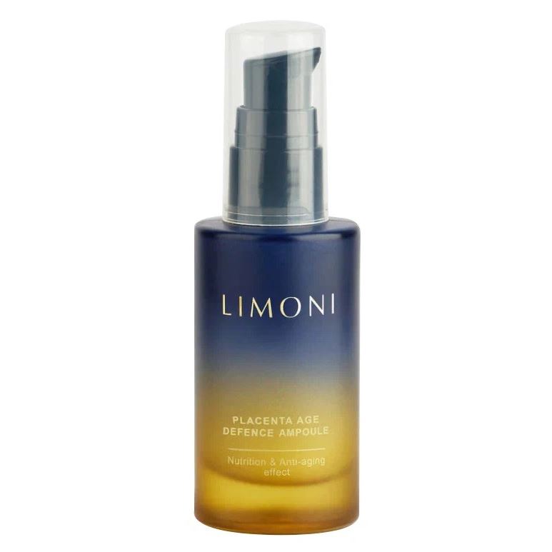Limoni Anti Age Placenta Age Defenсe Ampoule Сыворотка для лица антивозрастная с плацентой 