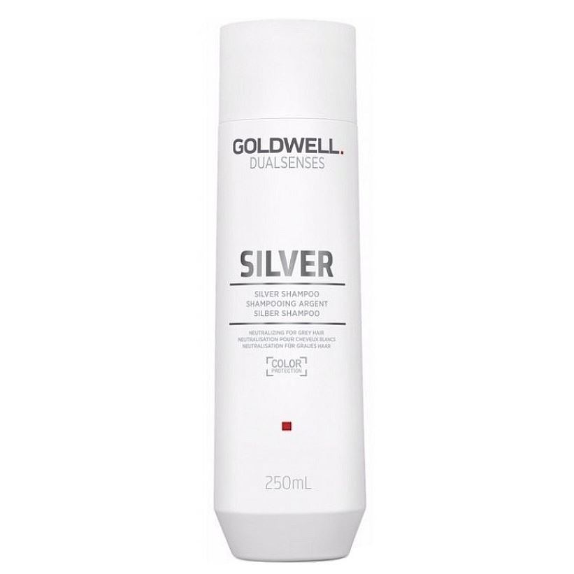 Goldwell Silver Silver Shampoo Корректирующий шампунь для седых и светлых волос