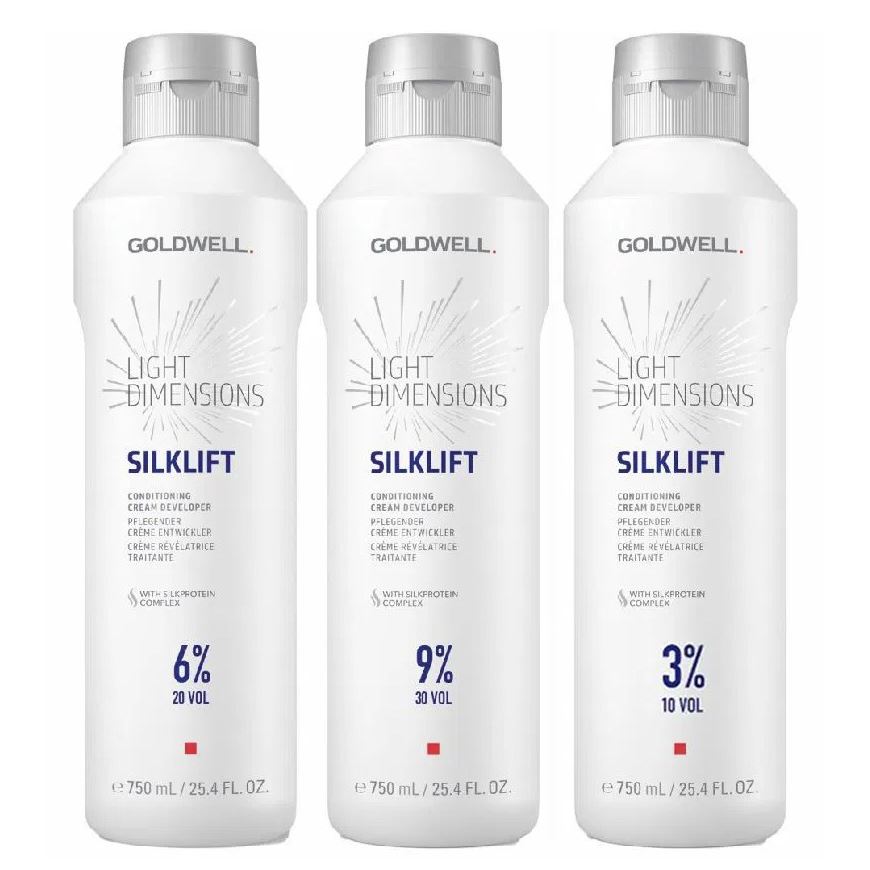 Goldwell Coloring Light Dimensions Silklift Conditioning Cream Developer  Кондиционирующий крем-лосьон