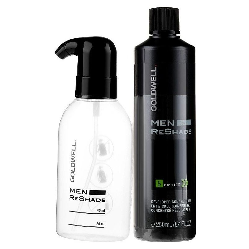 Goldwell Men Men ReShade Set Бутылочка-аппликатор и Лосьон-концентрат для Men ReShade