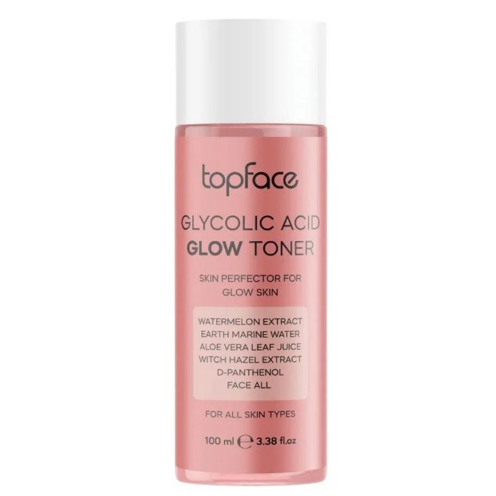 Topface Make Up Glycolic Acid Glow Toner Тоник с гликолевой кислотой для сияния кожи