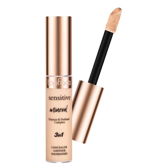Topface Make Up Sensitive Mineral 3in1 Concealer Минеральный консилер 3в1 
