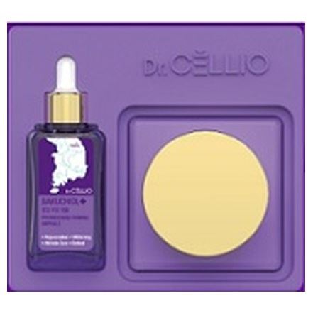 Dr.Cellio Face Care Набор Korea City Pyeingchang Bakuchiol Firming Cream + Serum Set Набор для лица с бакучиолом: крем, сыворотка