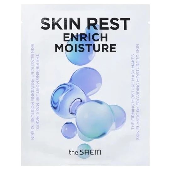 The Saem Face Care Skin Rest Enrich Moisture Mask Sheet Маска на тканевой основе увлажняющая