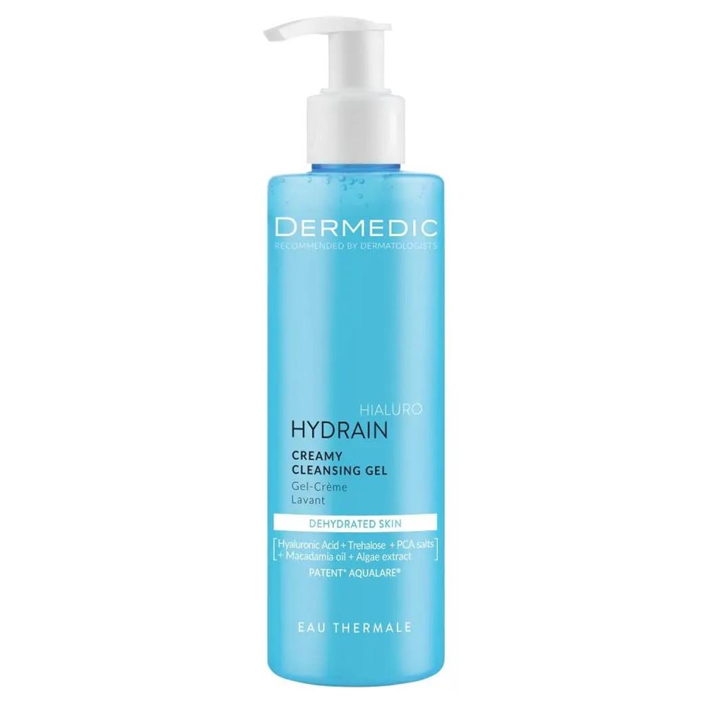 Dermedic Hydrain 3 Hydrain Hialuro Creamy Cleansing Gel Гель-крем для умывания