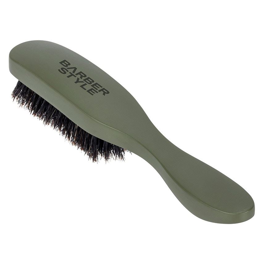 Dewal Professional Брашинги, щетки, расчески CO35 Щетка для укладки бороды и усов DEWAL "BARBER STYLE" Щетка для укладки бороды и усов, прямоугольная средняя, натуральная щетина