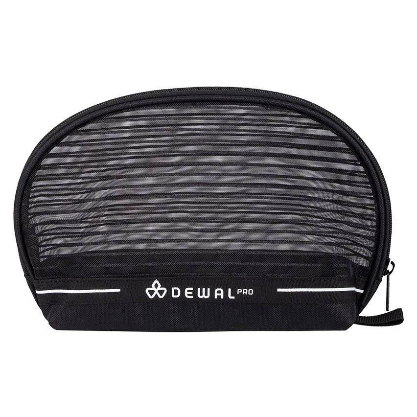 Dewal Professional Аксессуары для окрашивания и стрижки волос EW03black Косметичка для парикмахерских аксессуаров Косметичка для парикмахерских аксессуаров, полимерный материал, черная 26х7,5х16 см
