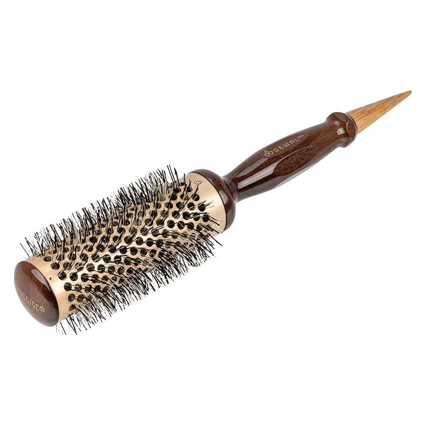 Dewal Professional Брашинги, щетки, расчески SOFT35 Термобрашинг DEWAL pro серия"SOFT" Термобрашинг, керамическое покрытие, смешанная щетина, d 35/55мм